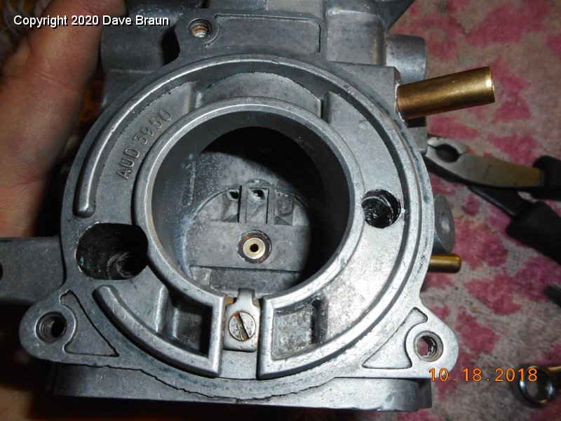 SU Carburetor Restorations/MGB HIF4 1810/Disassembly/DSCN1132